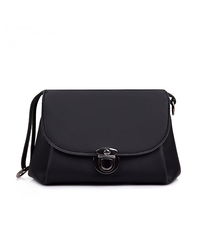 Customized High Quality Women's Pu Leather Small Crossbody Messenger Bag