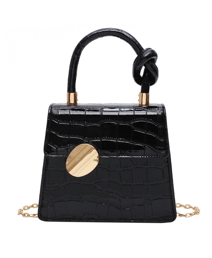 Wholesale High Quality Cheap Women's Pu Leather Chain Crossbody Bag Handbags
