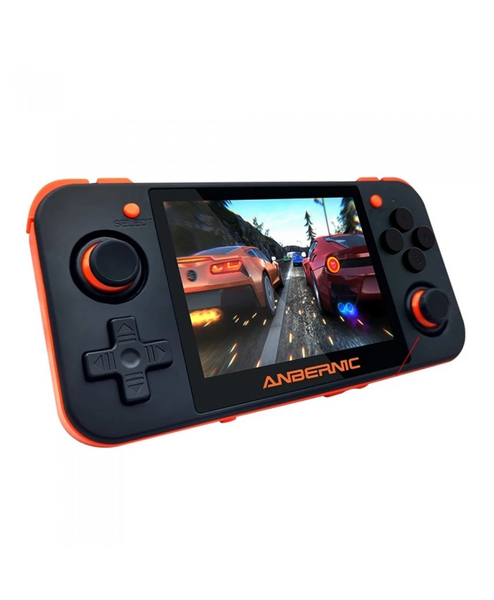 Rg350 Retro Video Game Console 16gb Handheld Game Player 3.5-inch Ips Screen Tv Output Rechargeable