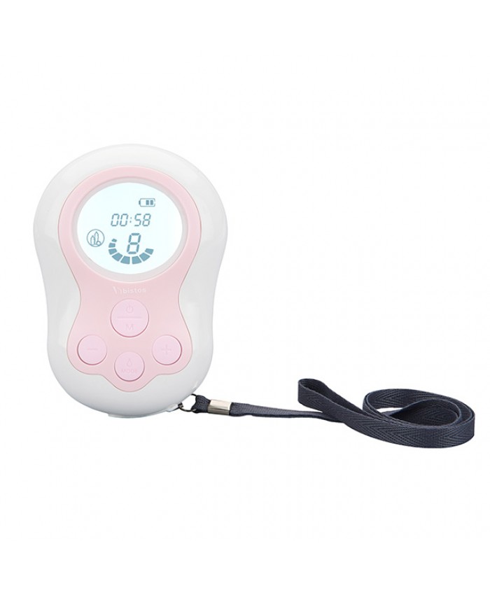Portable Electric Breast Pump Dual Bpa Free Massage Light Weight Gift For Mom Backflow Prevention