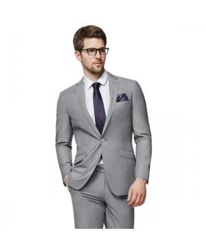 Hot Selling Fashion New Arrival Custom Wool Business Men Suits Set For Men
