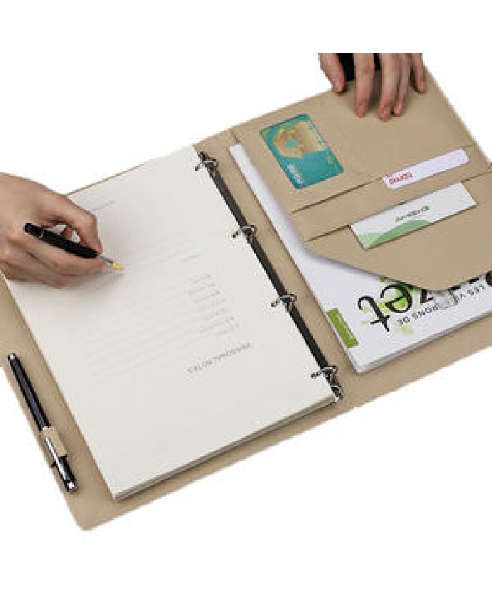 A4 Multifunctional Looseleaf Notebook Business Large Working Meeting Record Diary Office Stationery Supplies
