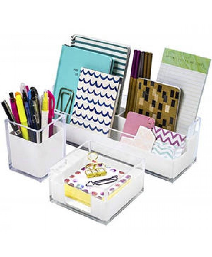 Custom Popular Stationery Set Hot Acrylic Office Supplies
