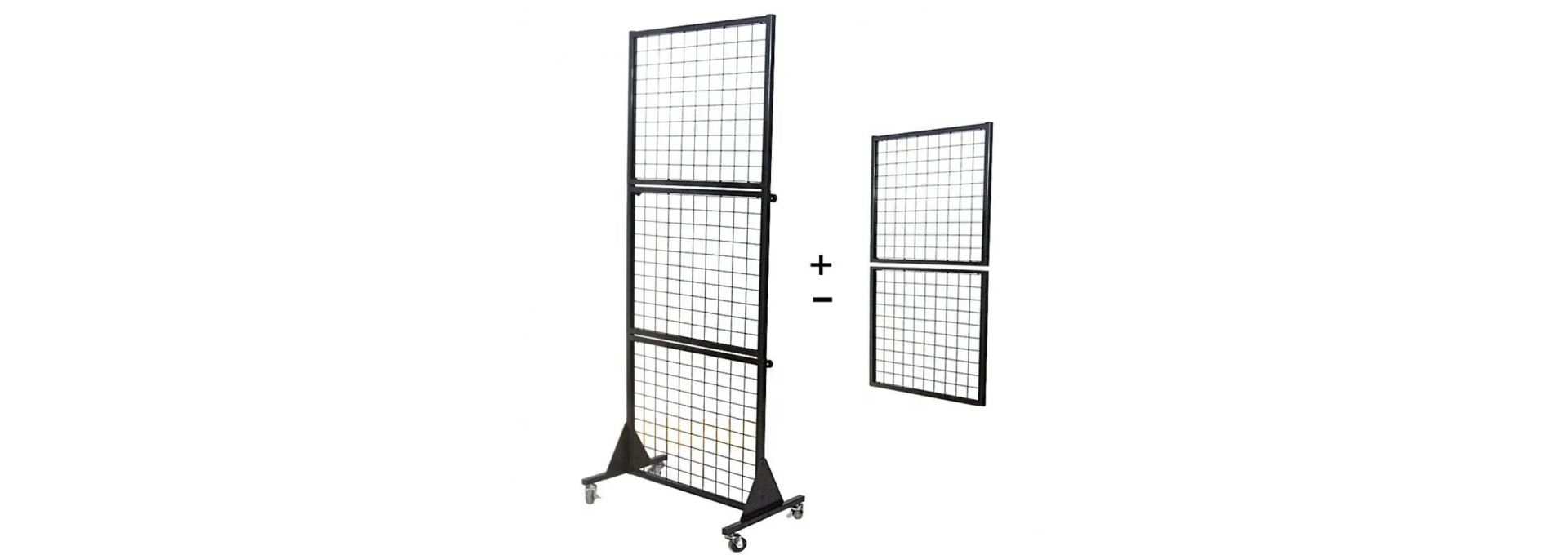 Custom 3 Piece Metal Mesh Panel Display Rack Retail Store Toy Doll Gift Postcard Sticker Phone Case Accessories Display Stand