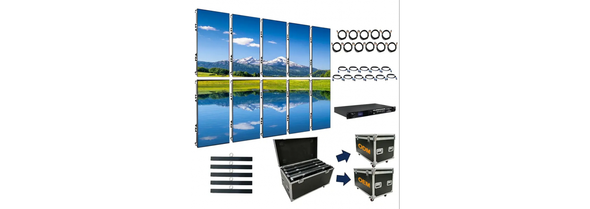 P2.6 P3.91 P4.81 Outdoor Indoor Led Display Panel Led Video Wall Screen Pantalla for Advertising Event