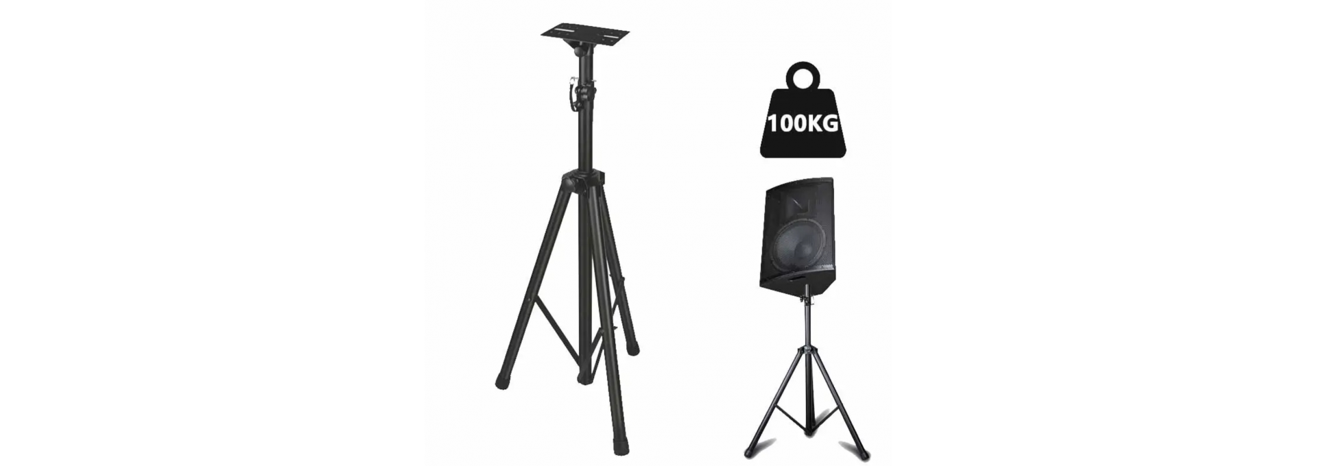 XTUGA LKT-740 Hot Sale Height Adjustable Metal Speaker Stands Stage Sound Bracket Holder and Professional Floor Tripod Spe